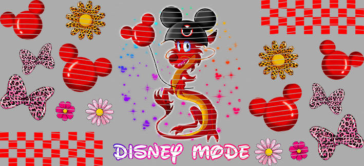 16oz Disney style-D-2509